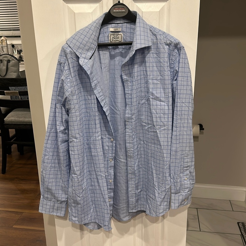Jos A Bank Men’s Dress Shirt 17 1/2 36